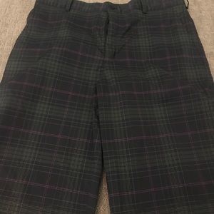 NIKE plaid golf shorts!